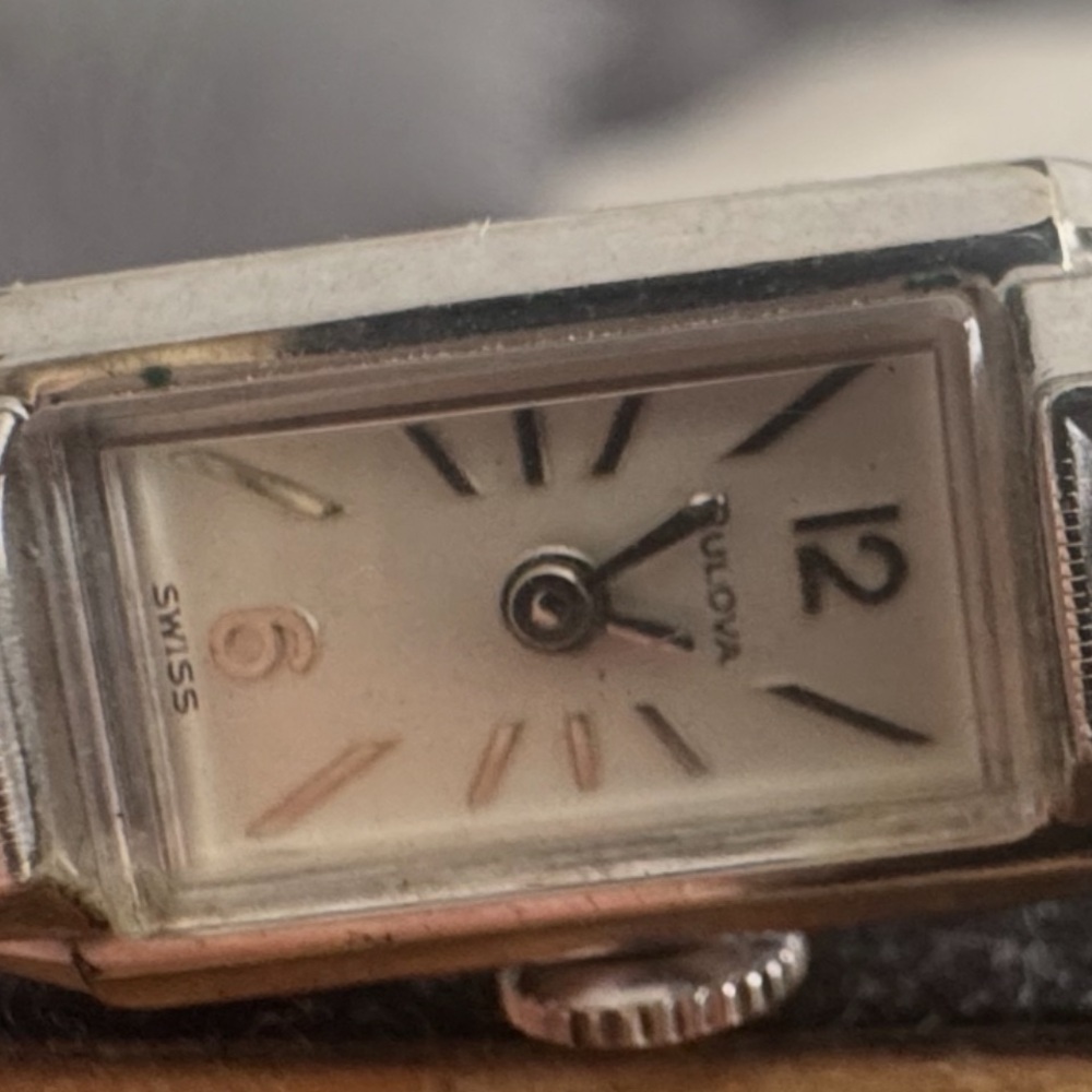 Womens Antique Bridal or special occasion Bulova watch